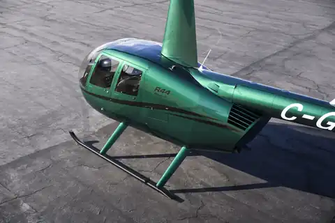 Robinson R44 helicopter